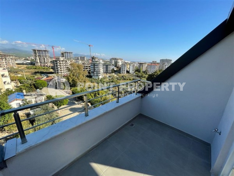 Penthouse 2+1 with separate kitchen, 140m², with stunning views in Avsallar, Alanya-id-2276-photo-14