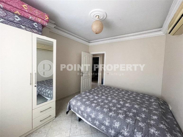 Меблированная трехкомнатная квартира с видом на горы в районе Алании Тосмур-id-1189-фото-21