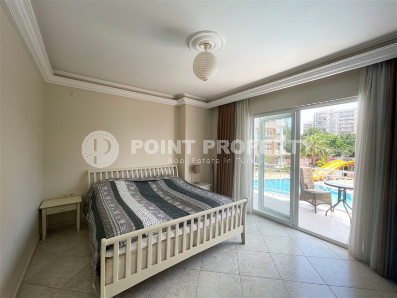 Меблированная трехкомнатная квартира с видом на горы в районе Алании Тосмур-id-1189-фото-23