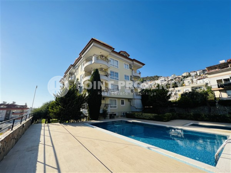 Трехкомнатная квартира, 110м², с видом на Аланийскую крепость в центре Алании-id-2278-фото-5