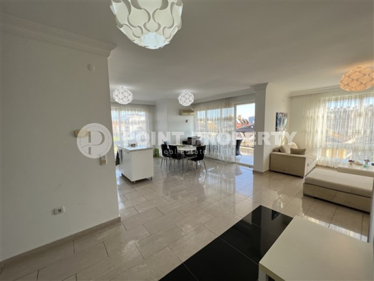 Трехкомнатная квартира, 110м², с видом на Аланийскую крепость в центре Алании-id-2278-фото-7