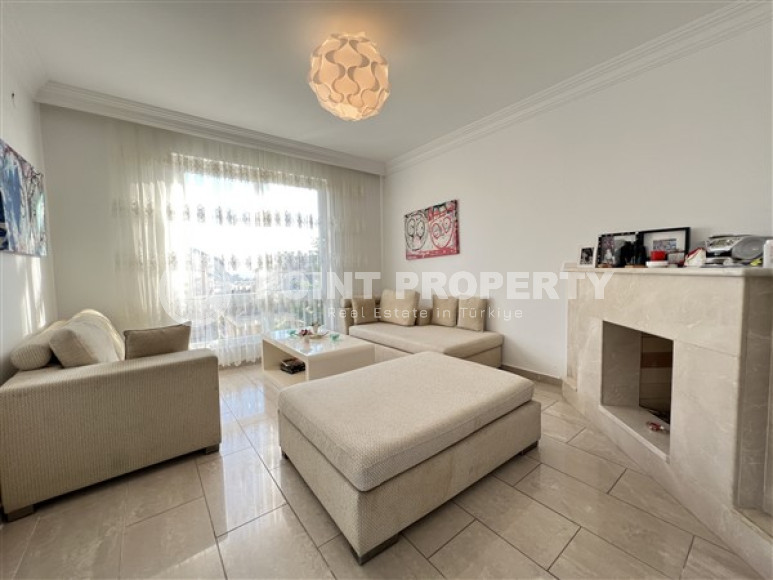 Трехкомнатная квартира, 110м², с видом на Аланийскую крепость в центре Алании-id-2278-фото-8