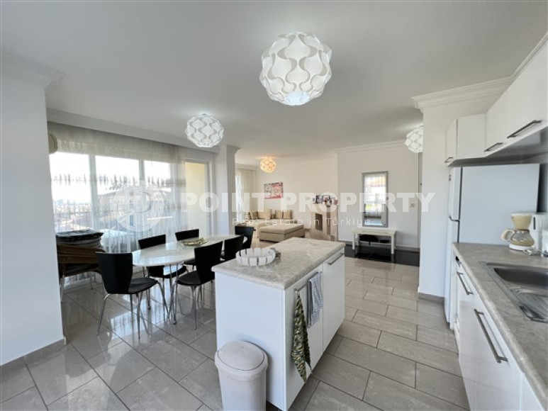 Трехкомнатная квартира, 110м², с видом на Аланийскую крепость в центре Алании-id-2278-фото-10