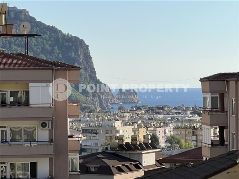 Трехкомнатная квартира, 110м², с видом на Аланийскую крепость в центре Алании-id-2278-фото-11