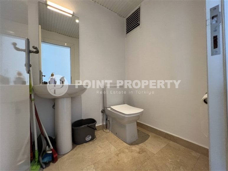 Трехкомнатная квартира, 110м², с видом на Аланийскую крепость в центре Алании-id-2278-фото-16