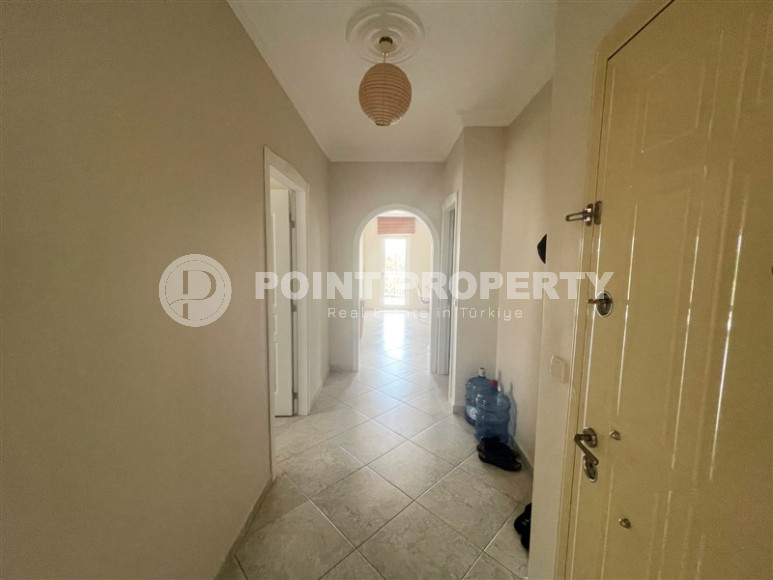 Меблированная трехкомнатная квартира с видом на горы в районе Алании Тосмур-id-1189-фото-26