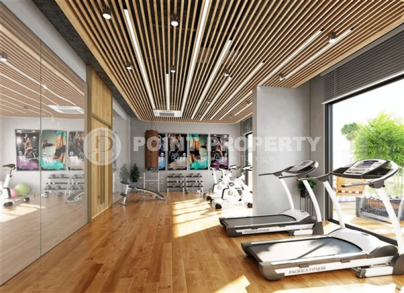 Super 1+1 apartment in a new residential complex with infrastructure in the picturesque Upper Oba area, Alanya-id-2279-photo-15