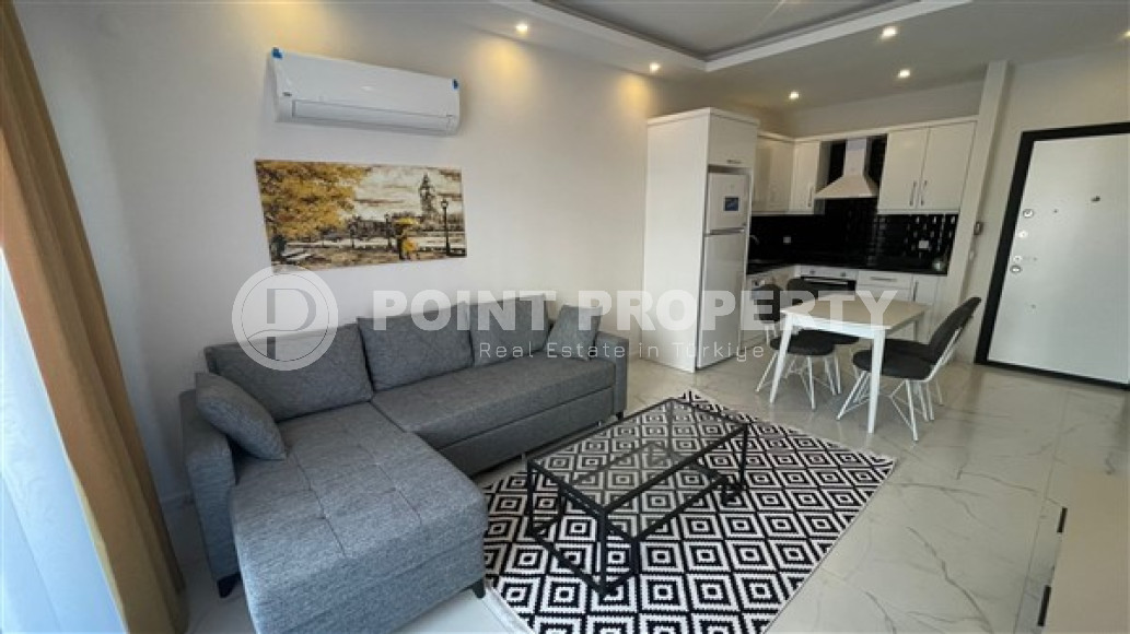 Super 1+1 apartment in a new residential complex with infrastructure in the picturesque Upper Oba area, Alanya-id-2279-photo-5