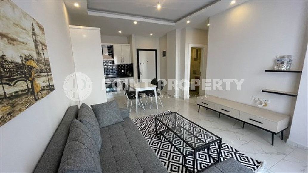 Super 1+1 apartment in a new residential complex with infrastructure in the picturesque Upper Oba area, Alanya-id-2279-photo-3