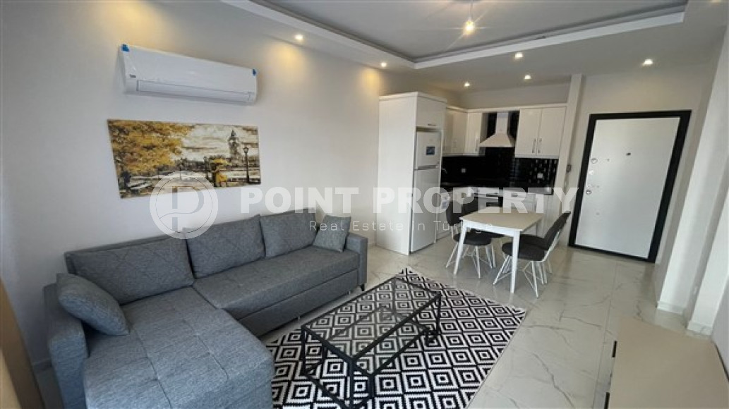 Super 1+1 apartment in a new residential complex with infrastructure in the picturesque Upper Oba area, Alanya-id-2279-photo-2