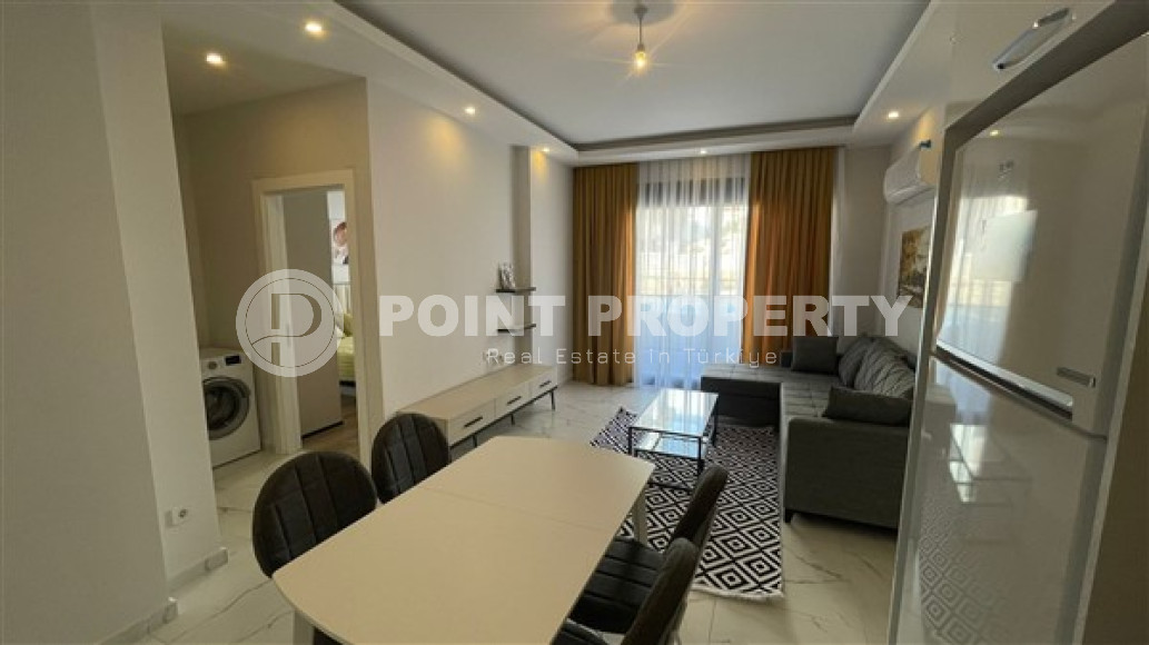 Super 1+1 apartment in a new residential complex with infrastructure in the picturesque Upper Oba area, Alanya-id-2279-photo-8