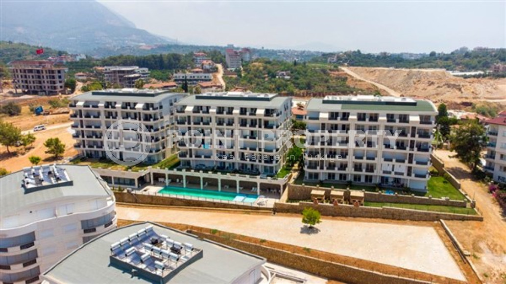 New furnished three-room apartment, 70m², at the foot of the mountains in Upper Oba, Alanya-id-2280-photo-2