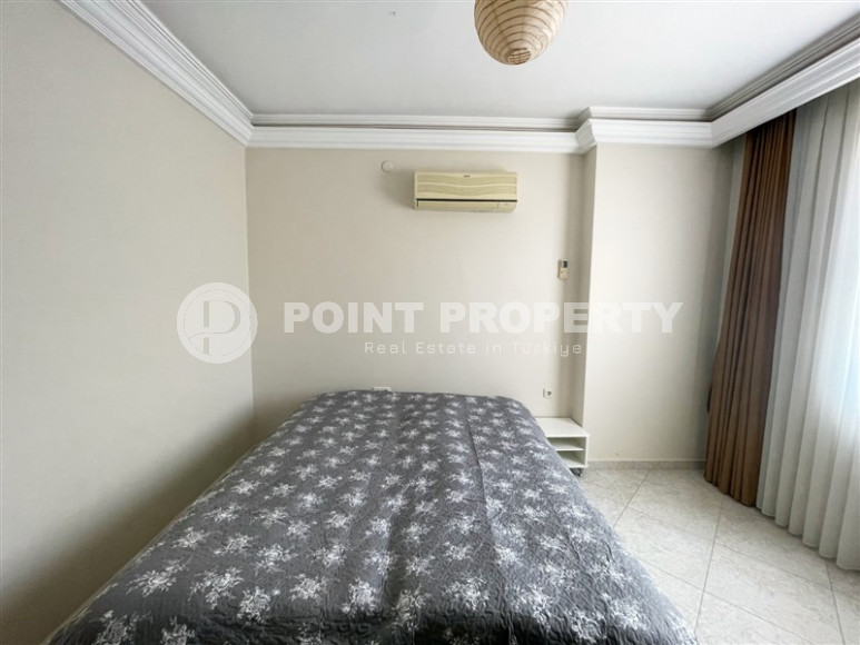 Меблированная трехкомнатная квартира с видом на горы в районе Алании Тосмур-id-1189-фото-32