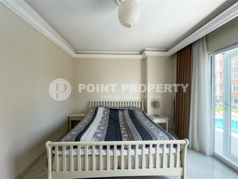 Меблированная трехкомнатная квартира с видом на горы в районе Алании Тосмур-id-1189-фото-34