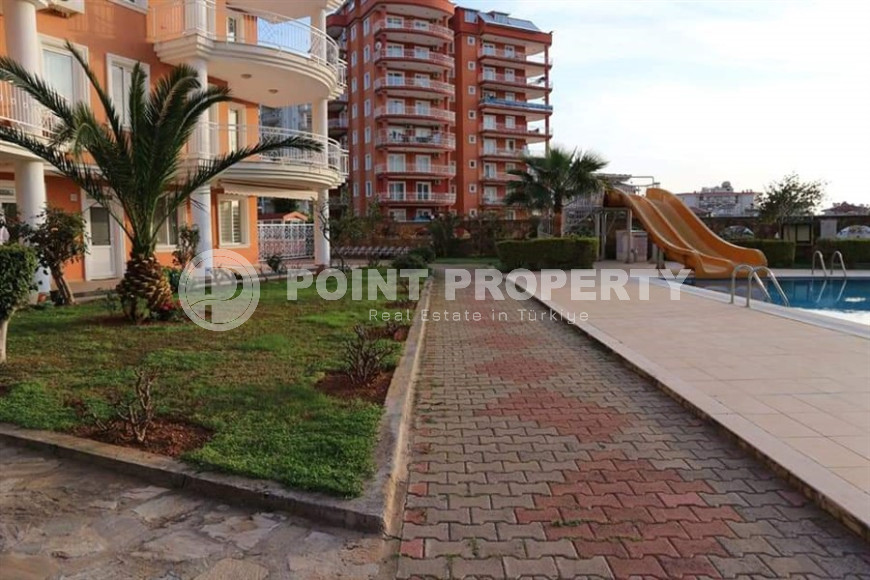 Меблированная трехкомнатная квартира с видом на горы в районе Алании Тосмур-id-1189-фото-36