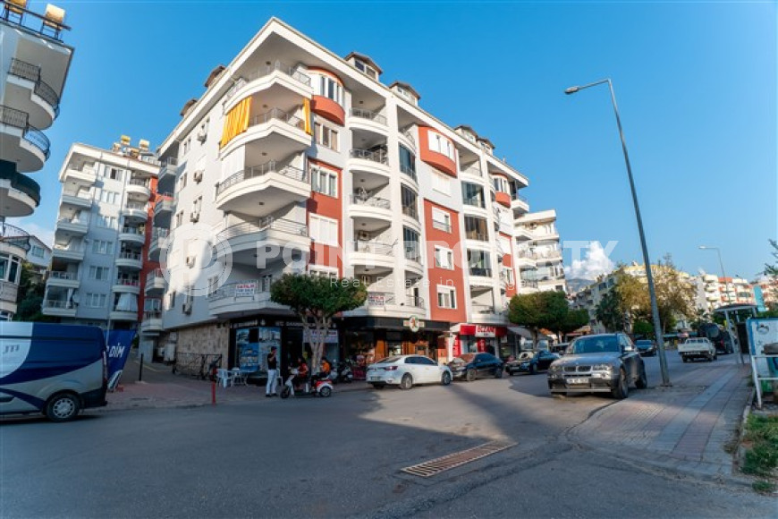 Меблированная квартира с двумя спальнями, 110м² в 100м от моря в районе Тосмур, Алания-id-2283-фото-2