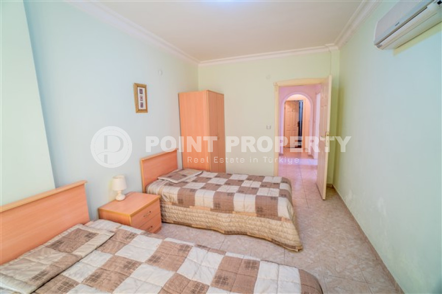 Меблированная квартира с двумя спальнями, 110м² в 100м от моря в районе Тосмур, Алания-id-2283-фото-11