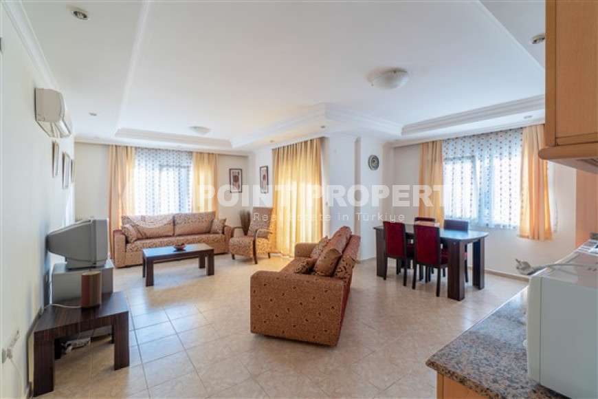 Меблированная квартира с двумя спальнями, 110м² в 100м от моря в районе Тосмур, Алания-id-2283-фото-22