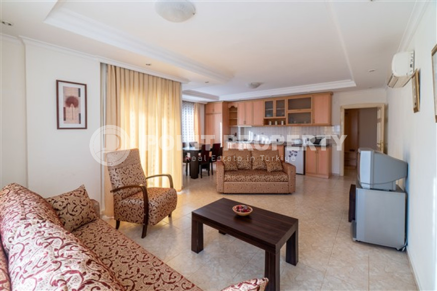 Меблированная квартира с двумя спальнями, 110м² в 100м от моря в районе Тосмур, Алания-id-2283-фото-24