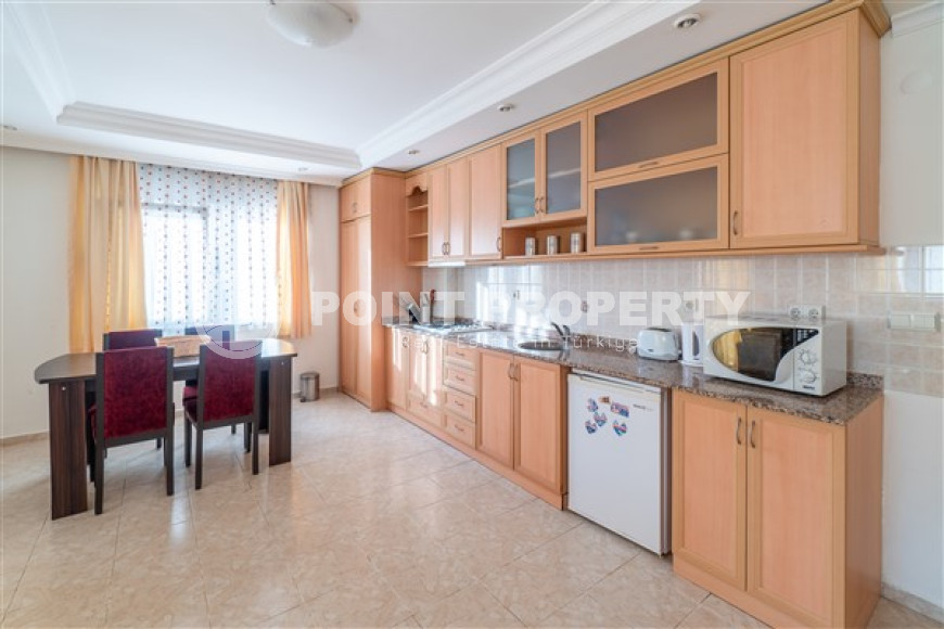 Меблированная квартира с двумя спальнями, 110м² в 100м от моря в районе Тосмур, Алания-id-2283-фото-25