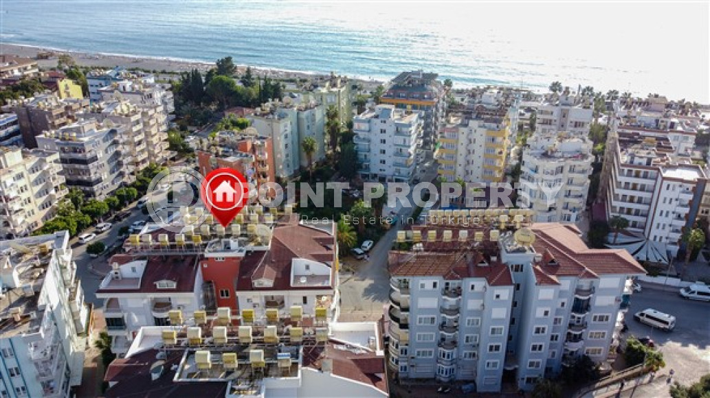 Меблированная квартира с двумя спальнями, 110м² в 100м от моря в районе Тосмур, Алания-id-2283-фото-31