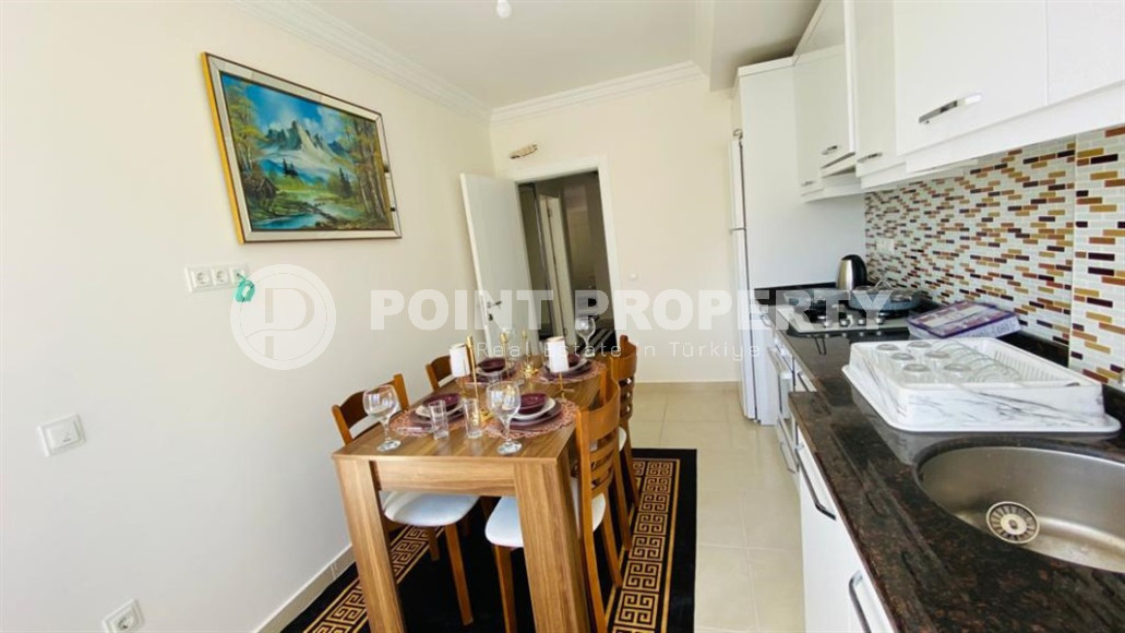 Furnished apartment 2+1 with separate kitchen in an elite residence, 400m from the sea in Mahmutlar 120 sq.m.-id-1191-photo-11