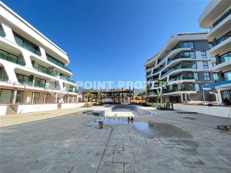 Апартаменты 1+1 в новом футуристическом комплексе района Оба, Алания-id-2289-фото-7