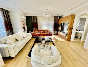 Линейные трехкомнатные апартаменты, 110 м2 в небольшом уютном комплексе, 350 метров от моря, район Махмутлар-id-2290-фото-2