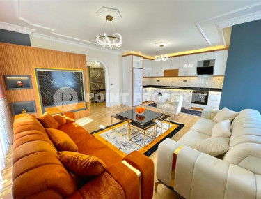 Линейные трехкомнатные апартаменты, 110 м2 в небольшом уютном комплексе, 350 метров от моря, район Махмутлар-id-2290-фото-3