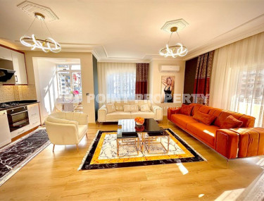 Линейные трехкомнатные апартаменты, 110 м2 в небольшом уютном комплексе, 350 метров от моря, район Махмутлар-id-2290-фото-5