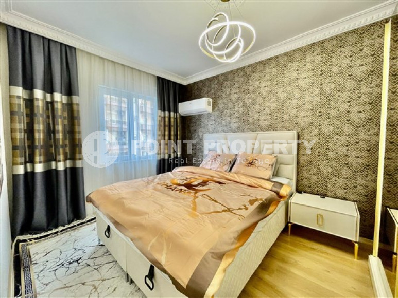 Линейные трехкомнатные апартаменты, 110 м2 в небольшом уютном комплексе, 350 метров от моря, район Махмутлар-id-2290-фото-12