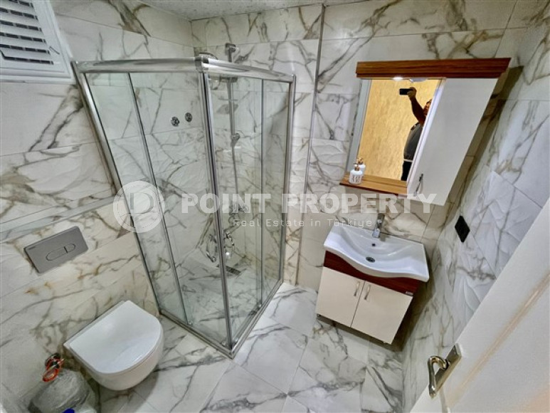 Линейные трехкомнатные апартаменты, 110 м2 в небольшом уютном комплексе, 350 метров от моря, район Махмутлар-id-2290-фото-17