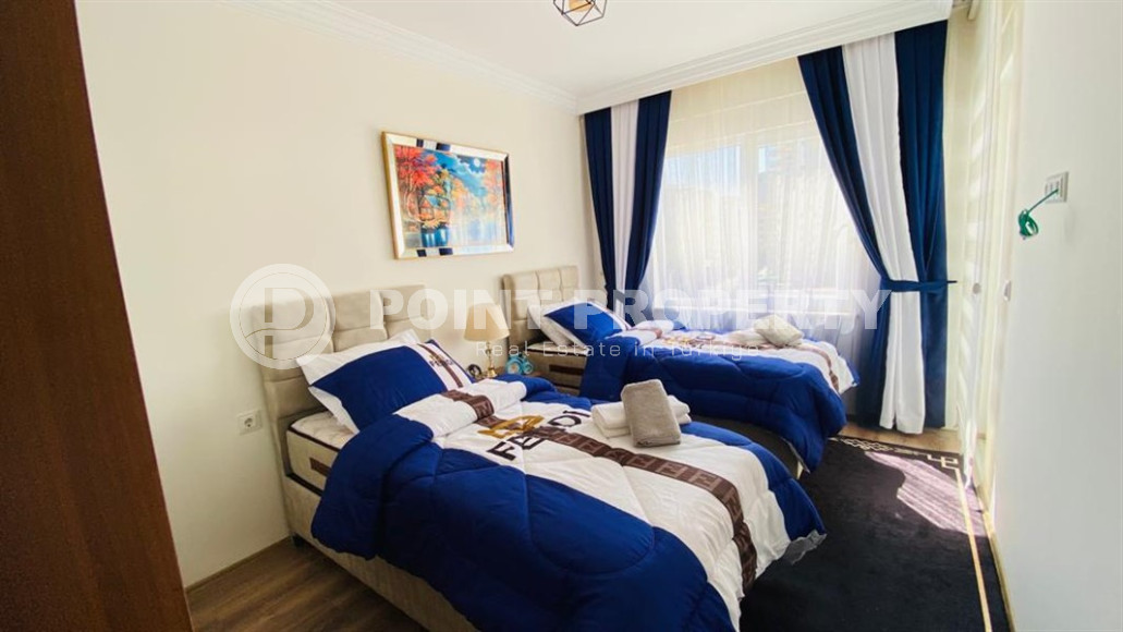 Furnished apartment 2+1 with separate kitchen in an elite residence, 400m from the sea in Mahmutlar 120 sq.m.-id-1191-photo-18