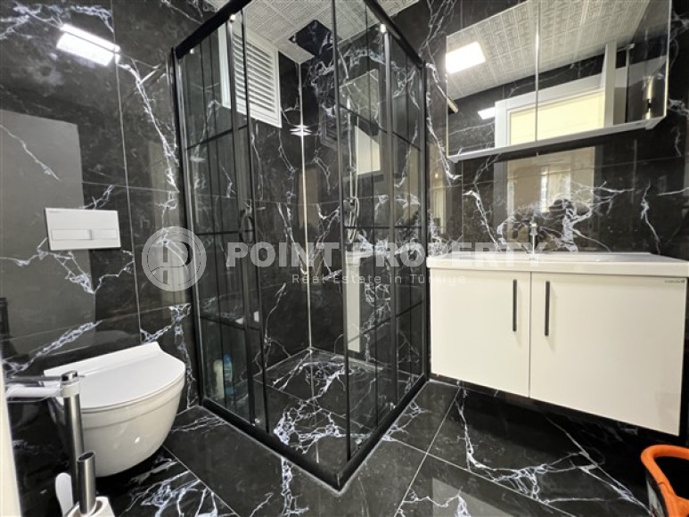 Большие трехкомнатные апартаменты площадью 120 м2, в комплексе с обширной инфраструктурой, 300 метров до моря, Алания-id-2292-фото-7