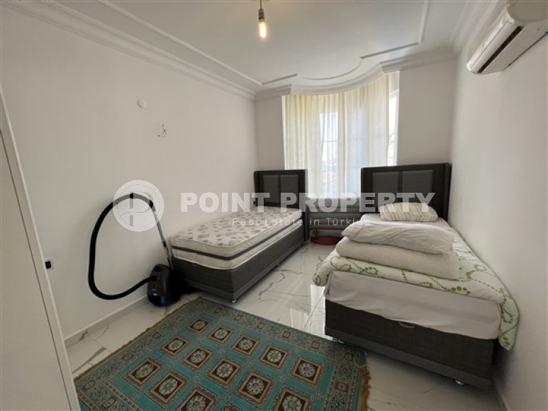 Большие трехкомнатные апартаменты площадью 120 м2, в комплексе с обширной инфраструктурой, 300 метров до моря, Алания-id-2292-фото-10