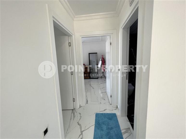 Большие трехкомнатные апартаменты площадью 120 м2, в комплексе с обширной инфраструктурой, 300 метров до моря, Алания-id-2292-фото-12