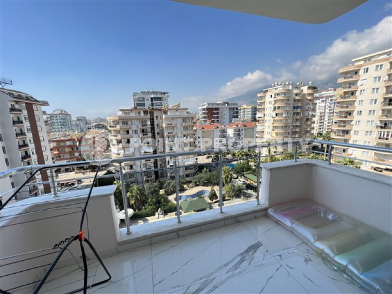 Большие трехкомнатные апартаменты площадью 120 м2, в комплексе с обширной инфраструктурой, 300 метров до моря, Алания-id-2292-фото-13