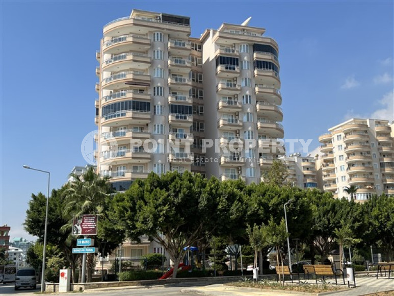 Большие трехкомнатные апартаменты площадью 120 м2, в комплексе с обширной инфраструктурой, 300 метров до моря, Алания-id-2292-фото-15