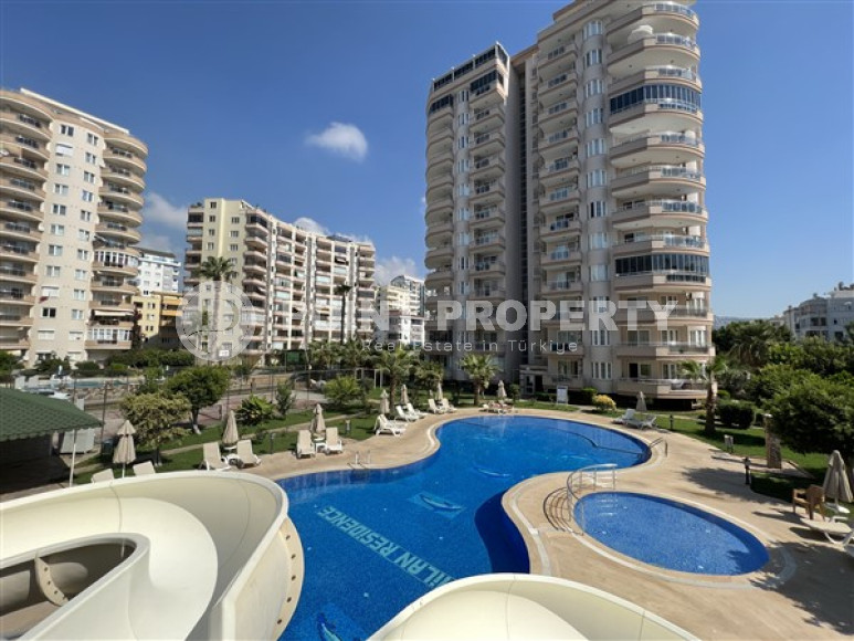 Большие трехкомнатные апартаменты площадью 120 м2, в комплексе с обширной инфраструктурой, 300 метров до моря, Алания-id-2292-фото-22