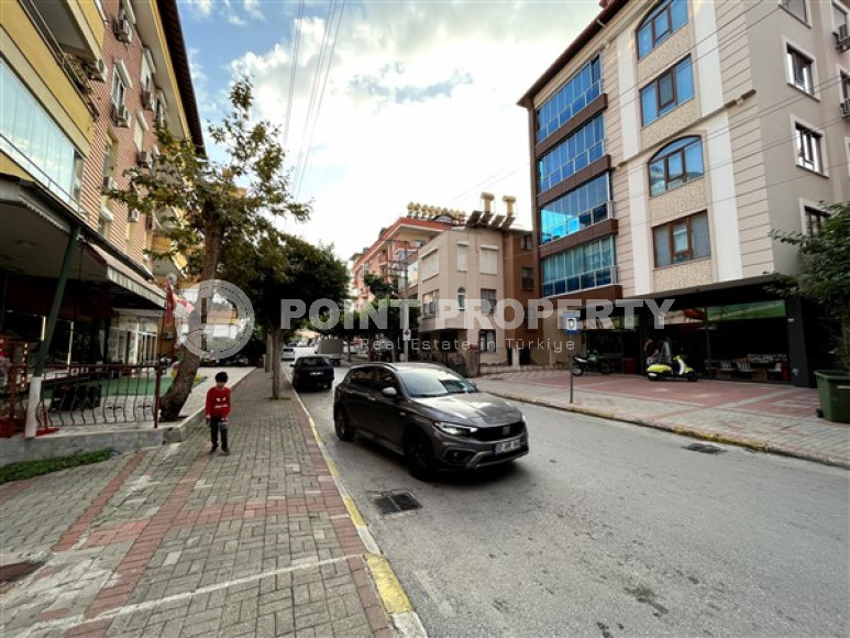 Трехкомнатная квартира, 110м², с отдельной кухней в комплексе с бассейном в центре Алании-id-2291-фото-21