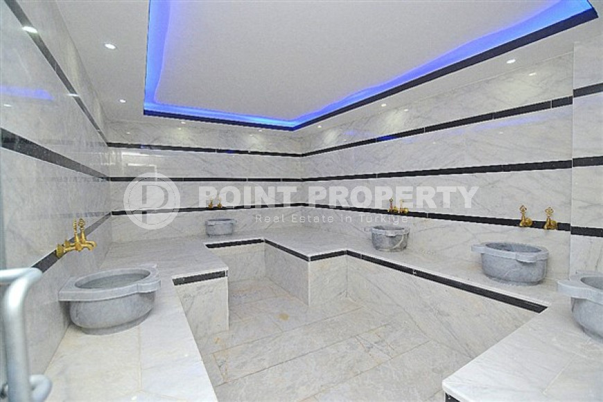 Готовая к проживанию, трехкомнатная квартира, 115 м², в 550 м от моря в Махмутларе, Аланья-id-2294-фото-19