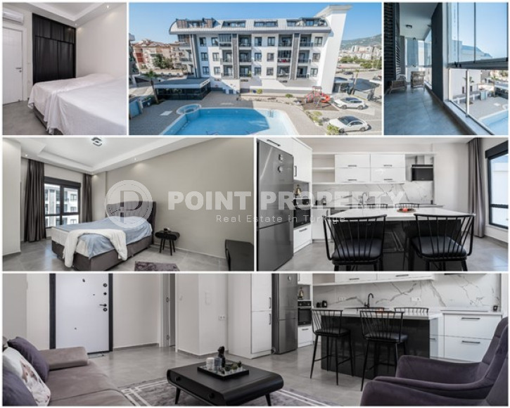 Furnished two-bedroom apartment, 126m², in the Oba area in a comfortable complex-id-2295-photo-14