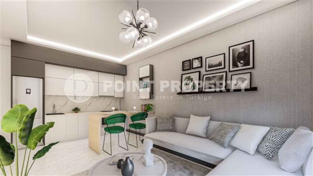 Новый проект с комфортной инфраструктурой в районе Алании Паяллар, в 1000м от моря-id-2297-фото-5