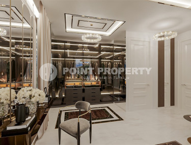 Фешенебельная трехэтажная вилла 5+1, 350м² с собственной инфраструктурой в горном районе Алании Тепе.-id-1192-фото-3