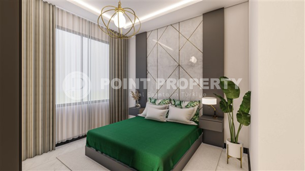 Новый проект с комфортной инфраструктурой в районе Алании Паяллар, в 1000м от моря-id-2297-фото-6