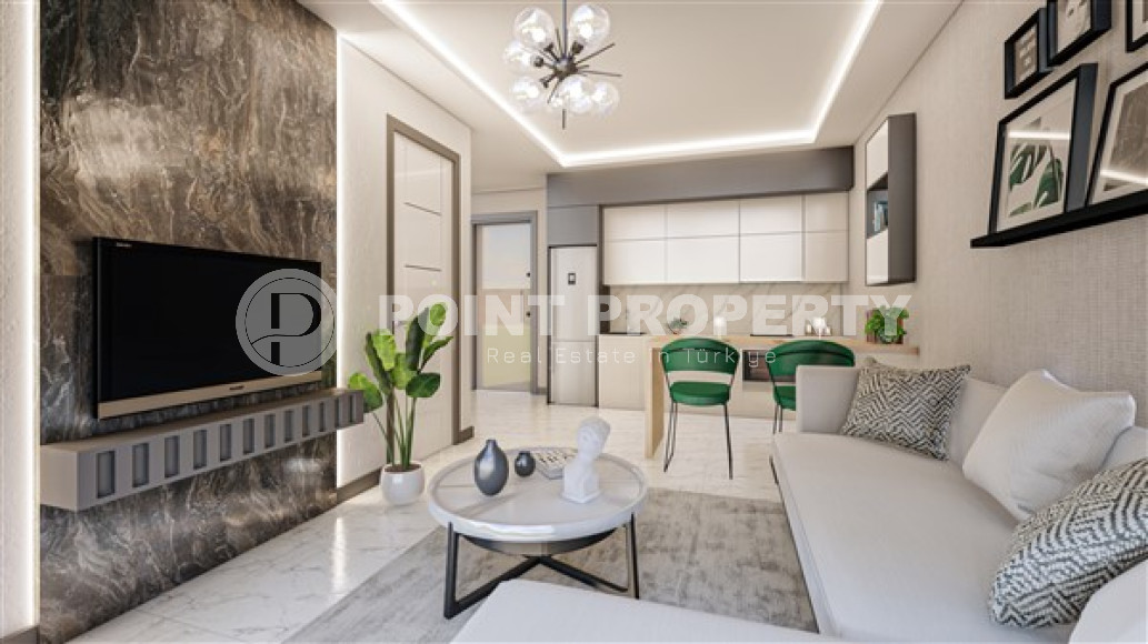 Новый проект с комфортной инфраструктурой в районе Алании Паяллар, в 1000м от моря-id-2297-фото-8