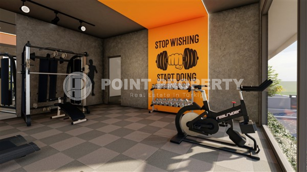 Новый проект с комфортной инфраструктурой в районе Алании Паяллар, в 1000м от моря-id-2297-фото-9