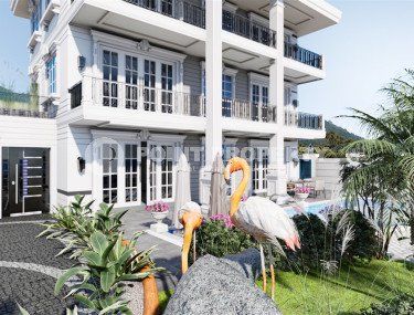 Фешенебельная трехэтажная вилла 5+1, 350м² с собственной инфраструктурой в горном районе Алании Тепе.-id-1192-фото-4