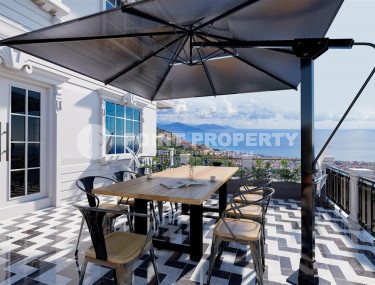 Фешенебельная трехэтажная вилла 5+1, 350м² с собственной инфраструктурой в горном районе Алании Тепе.-id-1192-фото-5