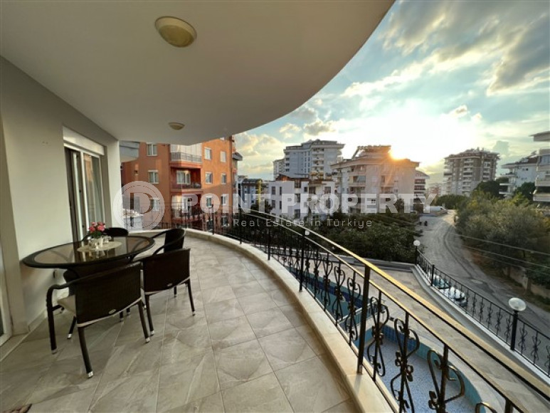 Furnished two bedroom apartment, 120m², in Cikcilli area, Alanya-id-2299-photo-2